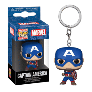 Llavero Funko Pocket Pop Keychain Marvel New Classics - Capitan America (82492)