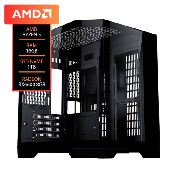 PC AMD Ryzen 5 5600G 16GB RAM RX6600 8GB SSD 1TB