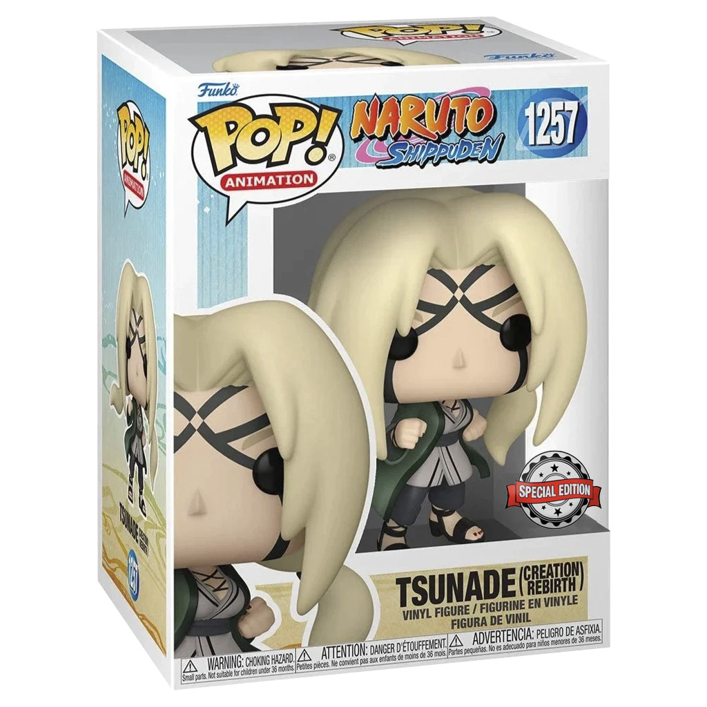 Funko Pop Naruto Shippuden Exclusive - Tsunade 1257 (creation Rebirth)