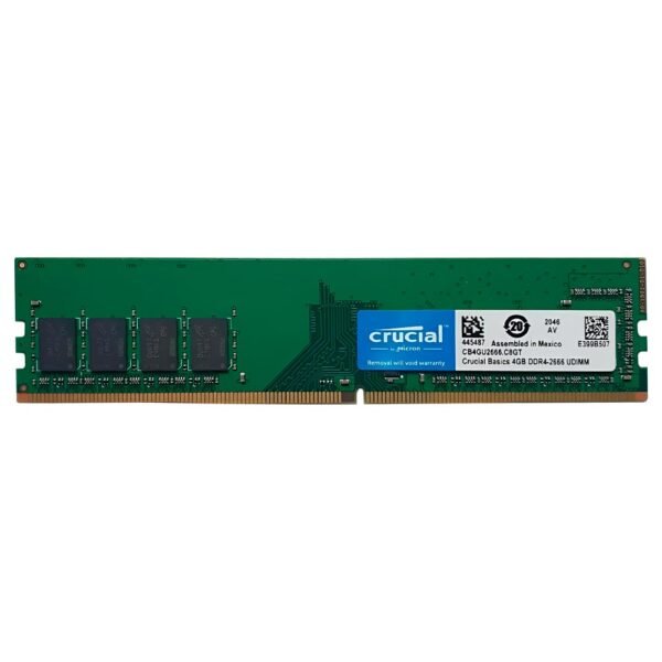 Memoria RAM Crucial DDR4 4GB 2666MHz CB4GU2666
