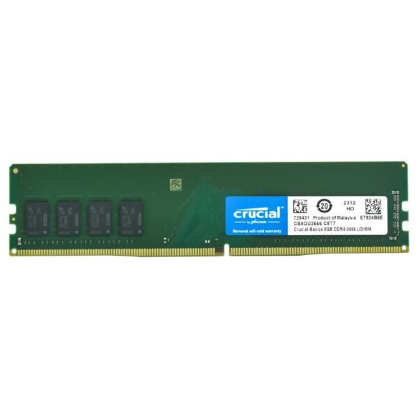 Memoria RAM Crucial DDR4 8GB 2666MHz CB8GU2666