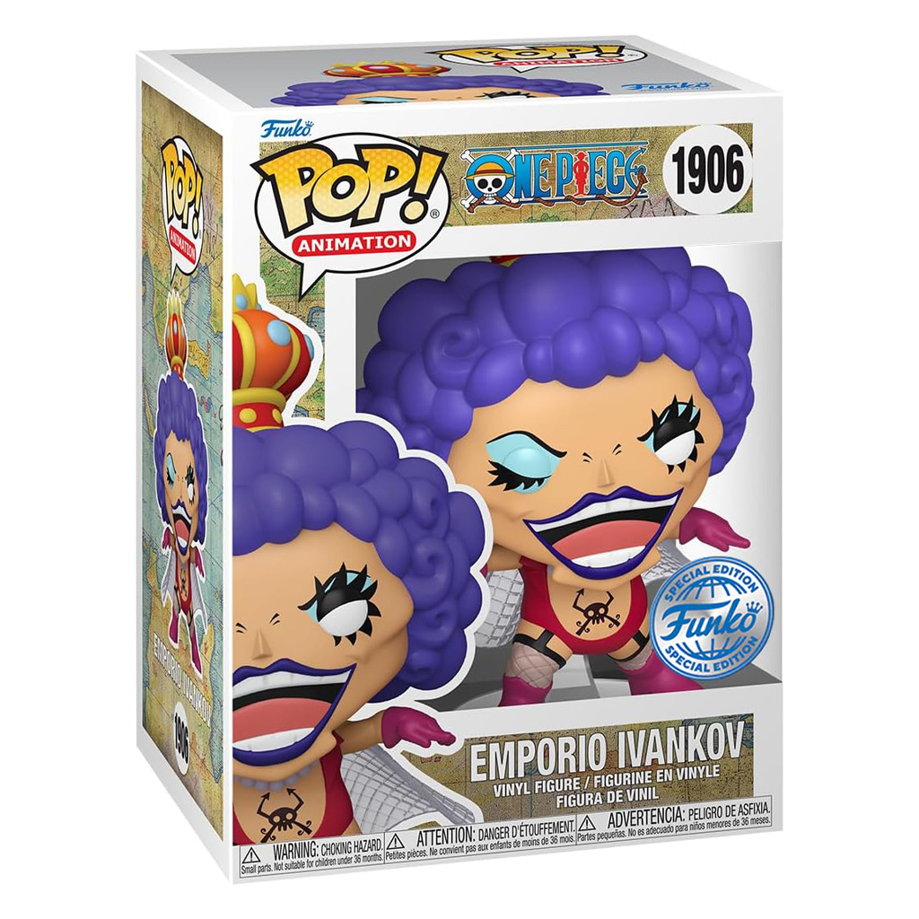 Funko Pop Animation One Piece Exclusive - Emporio Ivankov 1906
