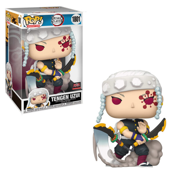 Funko Pop Animation Demon Slayer: Kimetsu No Yaiba Super Sized 10"-Tengen Uzui 1801