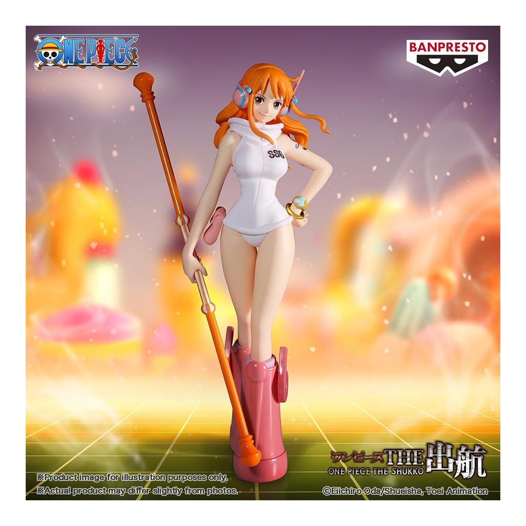 Figura Banpresto One Piece The Shukko - Nami (egghead)