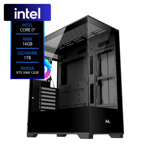 PC Intel i7 12700K 16GB RAM RTX 3060 12GB SSD 1TB