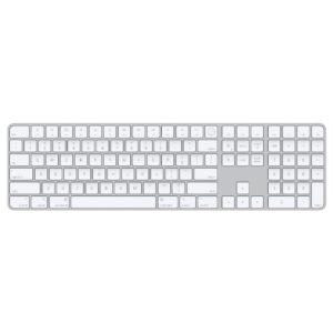 Teclado Apple Magic MK2C3LL A Touch ID Numeric Wireless Bluetooth Inglés - Plata Blanco