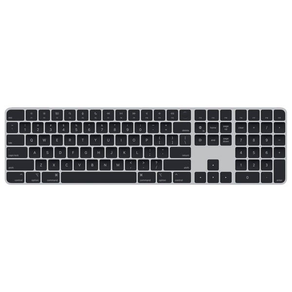 Teclado Apple Magic MMMR3LL/A Wireless / Bluetooth - Negro