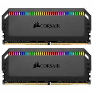Memoria RAM Corsair Dominator Platinum RGB DDR4 64GB (2x32GB) 3200MHz CMT64GX4M2E3200C16