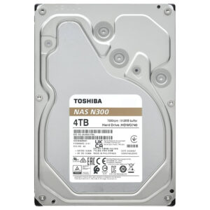 HDD Toshiba 4TB N300 Pro Nas 3.5" SATA 3 7200RPM HDDWG740XZSTD