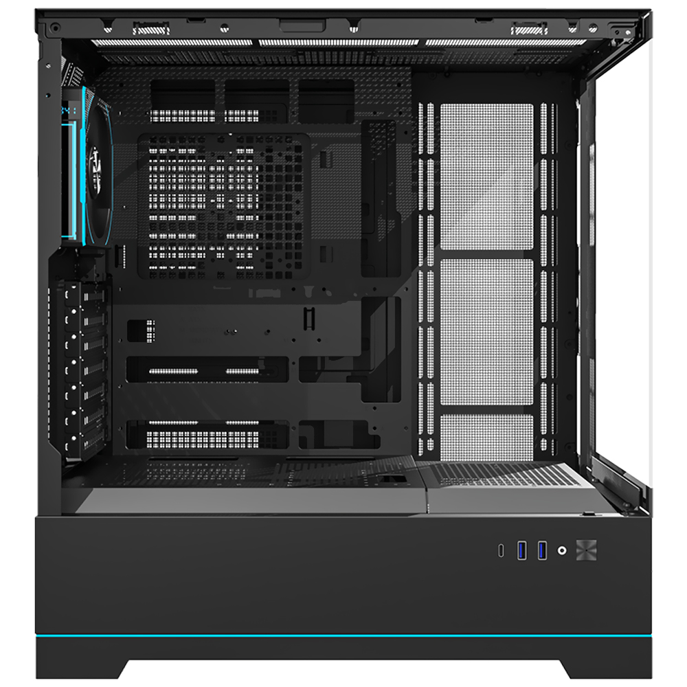 Gabinete Gamer darkFlash DY451 Pro Dy Series Land ATX Negro