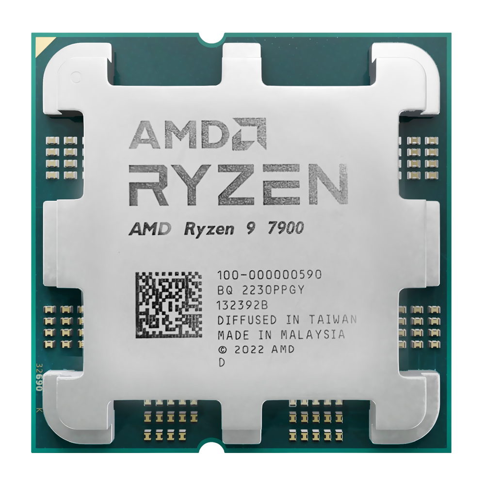 Procesador AMD Ryzen 9 7900 Socket AM5 3.7GHz 76MB