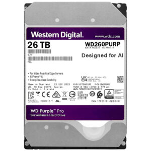HDD Western Digital 26TB WD Purple Pro 3.5" SATA 3 7200RPM WD260PURP