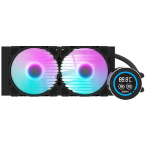 Refrigeración Liquida DarkFlash Nebula DN2400 240MM ARGB - Negro