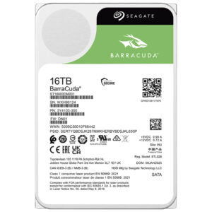 HDD Seagate 16TB Barracuda 3.5" SATA 3 7200RPM ST16000DM001