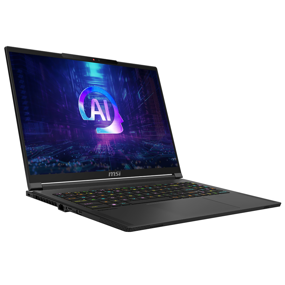Notebook MSI GAMING STEALTH 16 AI+ A3HWIG-073US AMD RYZEN AI 9 365 2.0GHz32GB1TB SSD16"QHD+ IPS 240HzVGA RTX5080 16GBW11INGLES CORE 9S7-15FL35