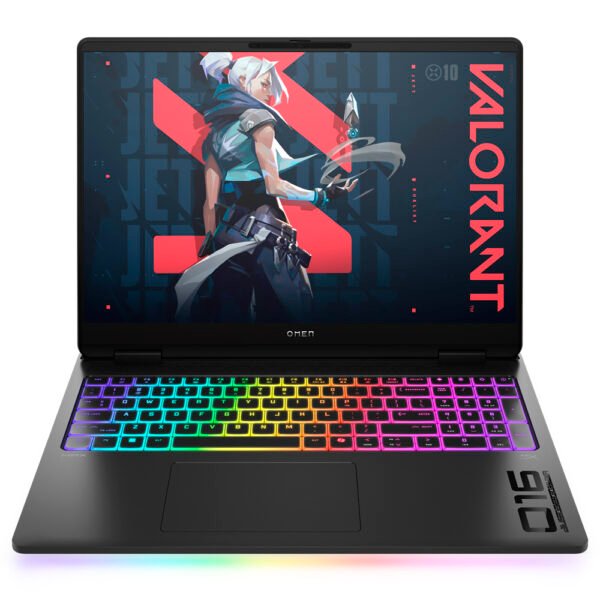 Notebook Gamer HP Omen Max 16-AH0043DX Intel Core Ultra 9 275HX Pantalla OLED Wqxga Uwva 16.0" 32GB RAM 2Tb SSD Windows 11 GeForce RTX5080 16GB - Negro (Inglés)