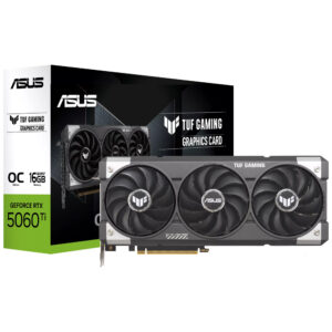 Placa de Video ASUS TUF Gaming OC 16GB GeForce RTX5060TI GDDR7 - TUF-RTX5060TI-O16G-GAMING