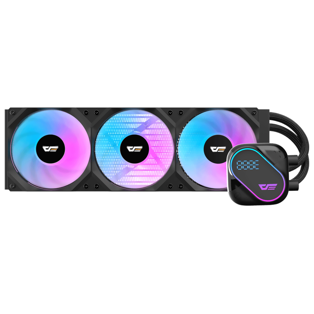 Refrigeración Liquida DarkFlash Explore DO-360 360MM ARGB - Negro