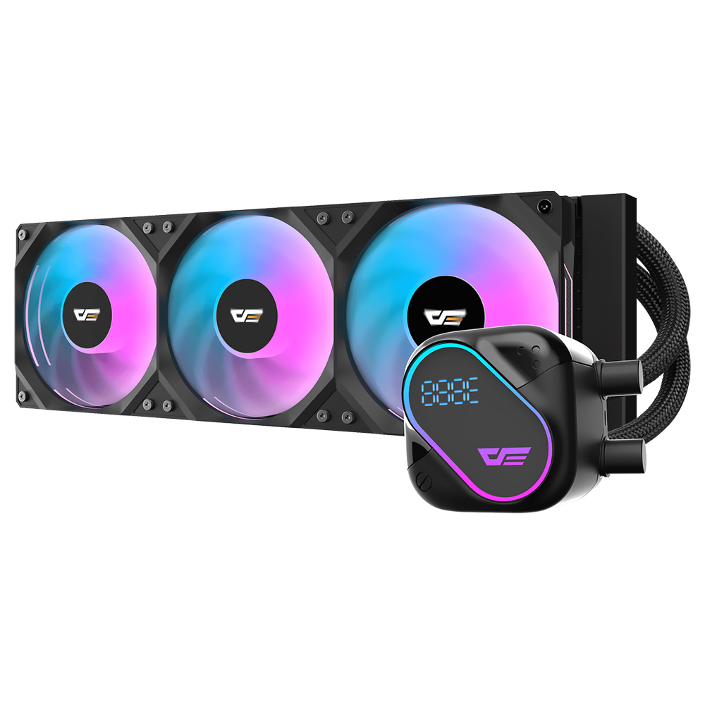 Refrigeración Liquida DarkFlash Explore DO-360 360MM ARGB - Negro