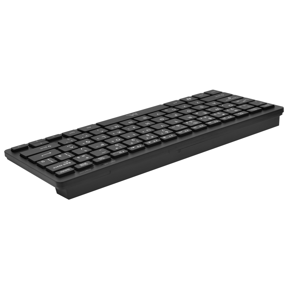 Teclado + Mouse Mtek KM-5276B Wireless Portugués Negro
