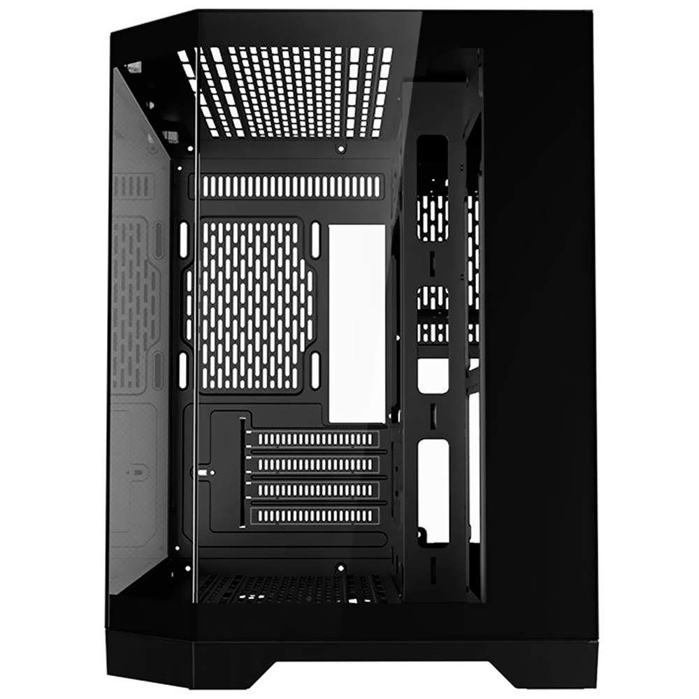 GABINETE GAMER AIGO FT418 VIDRO Negro - M-ATX ITX