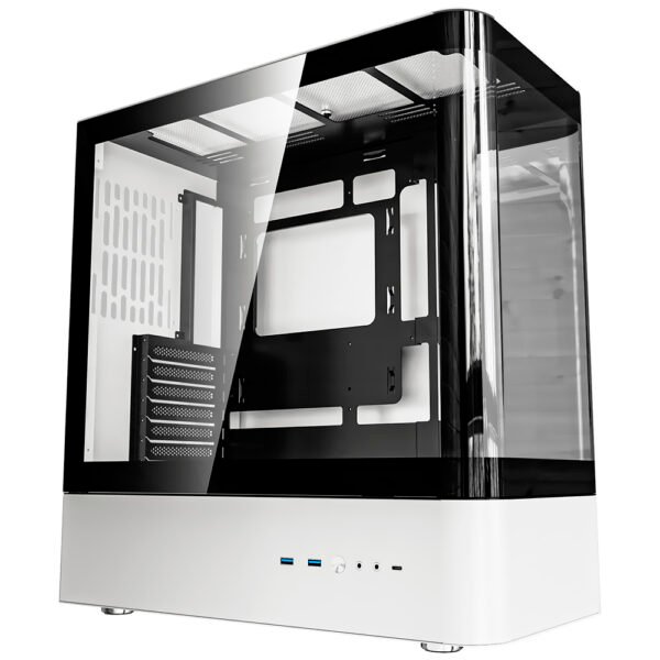 Gabinete Gamer Darkflash HM1 Art Ultra ATX Blanco