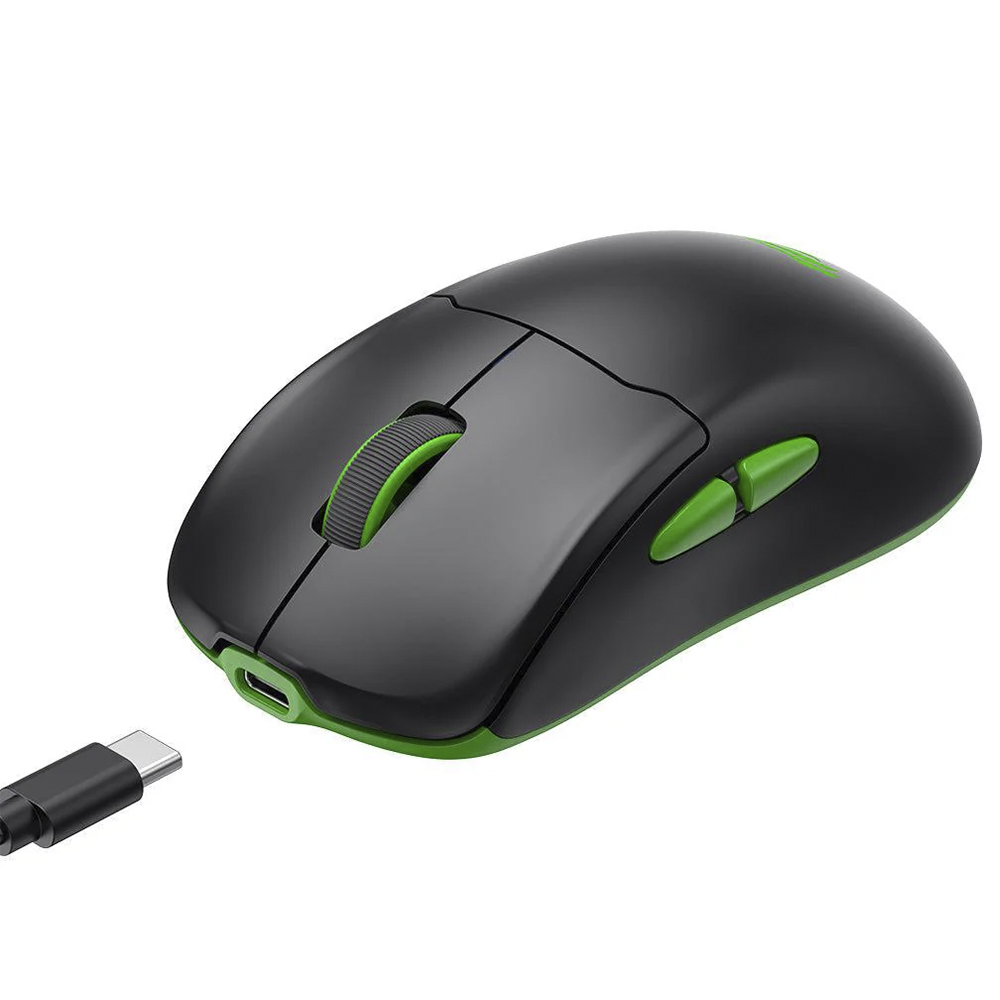 MOUSE GAMER WIRELESS HAVIT MS975WB GAMENOTE BT 20000DPI PRETO VERDE