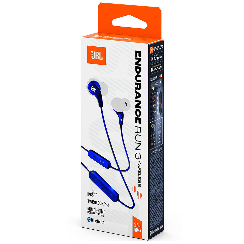 Auricular JBL Endurance RUN3 Bluetooth - Azul
