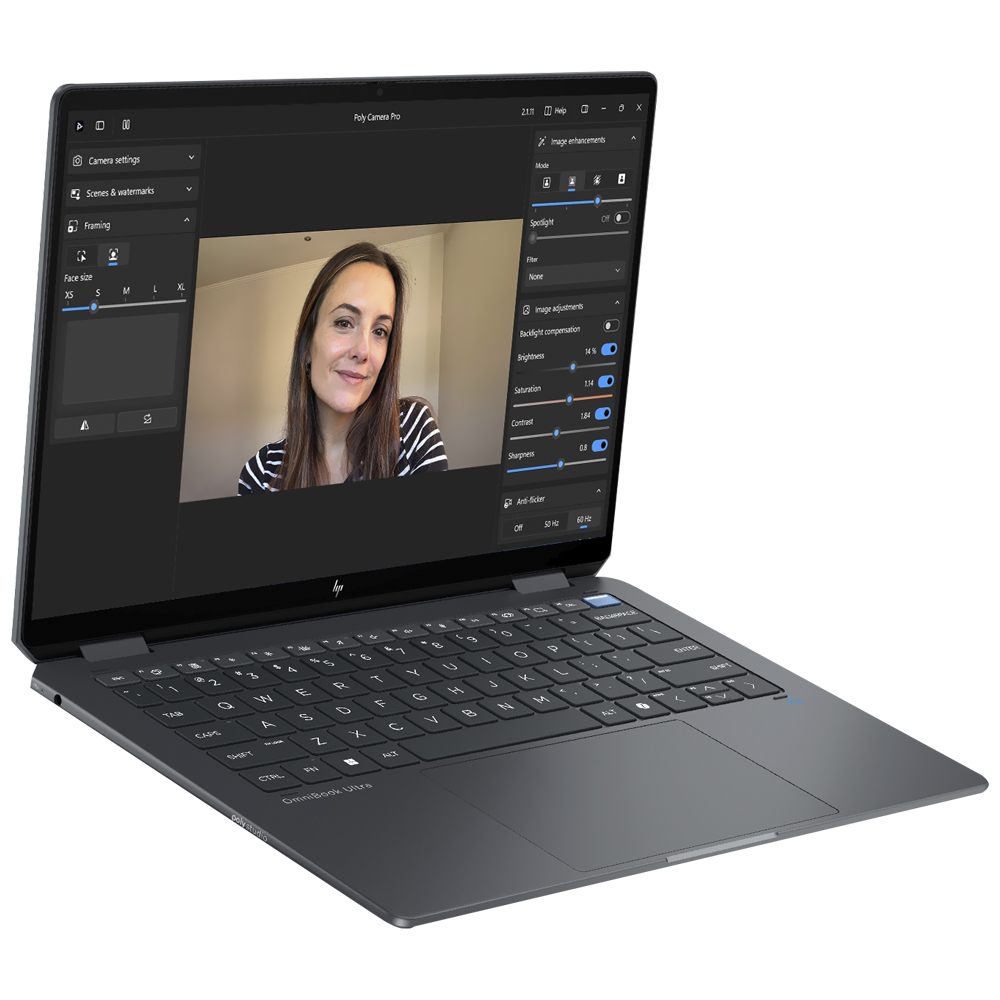 Notebook HP Omnibook 14-FH0033DX Intel Core Ultra 9 288V Pantalla Touch OLED UWVA 3K 14.0" 32GB de RAM 2TB SSD Win11Home