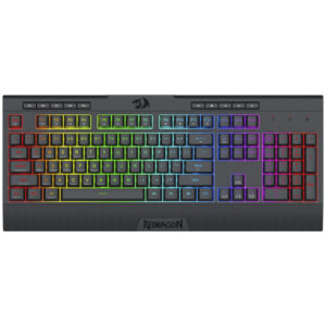 TECLADO GAMER WIRELESS REDRAGON K525RGB-PRO SHIVA PRO BLUETOOTH RGB INGLES PRETO