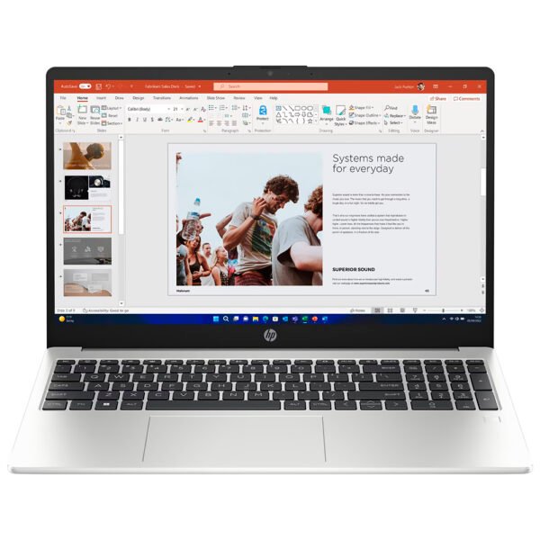 Notebook HP 255 G10 AMD Ryzen 7 7730U Pantalla Full HD 15.6" 16GB RAM 1Tb SSD - Gris Plata (Inglés)