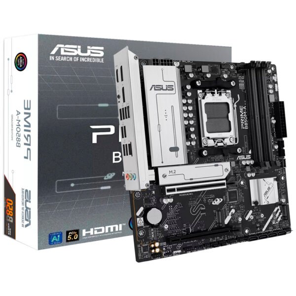 Placa Madre ASUS Prime B850M-A Socket AM5 DDR5