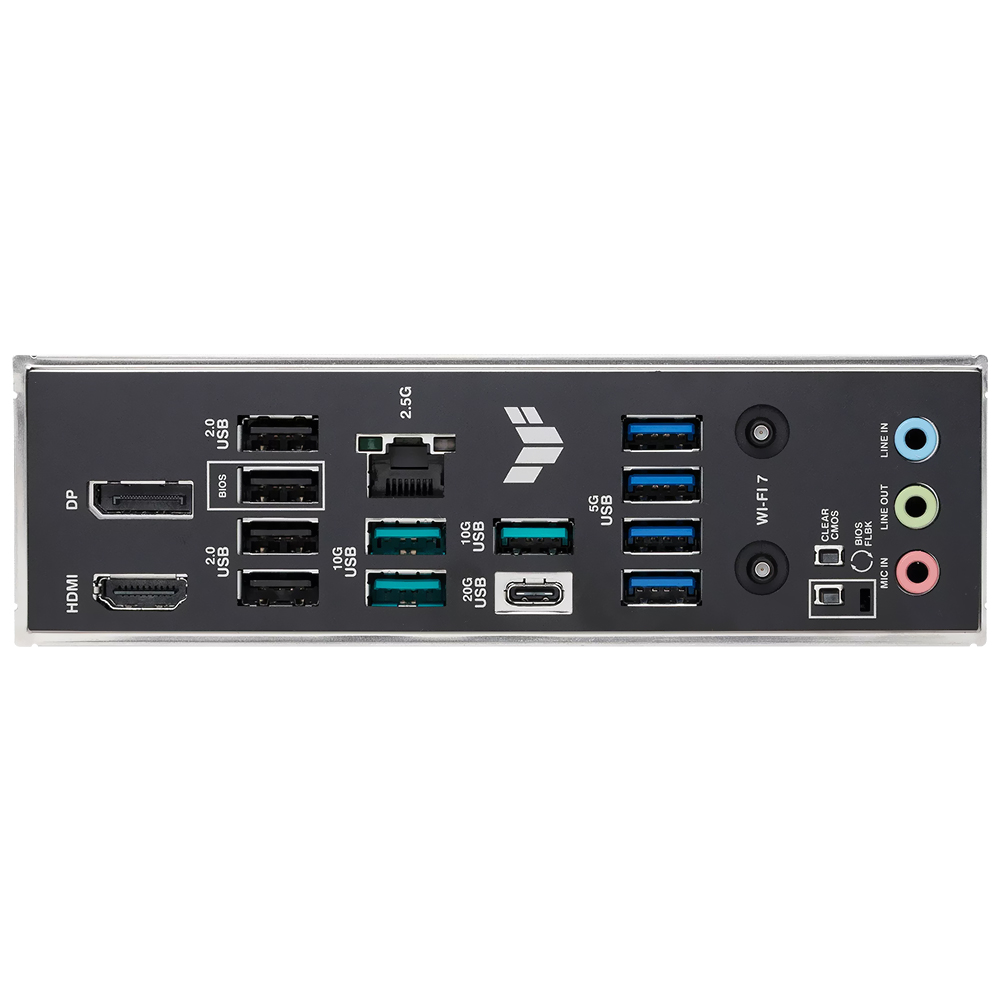 Placa Madre AM5 ASUS TUF GAMING B850M-PLUS WIFI7 M.2 DDR5 WIFI7 BT DP HDMI TYPE-C USB3.2 GLAN SOM 90Placa Madre1MU0-M0EAY0