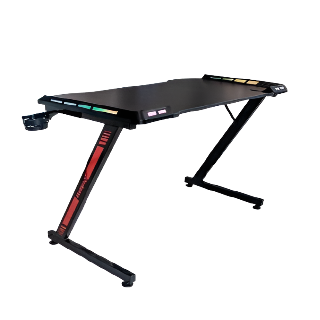 Mesa Gamer UT-GD07 111x61x74cm Negro RGB