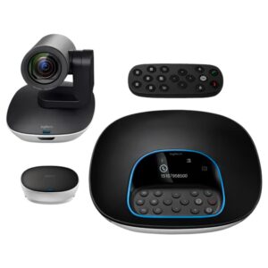 Webcam Logitech Videoconferencia Group 1080P FHD USB Controle - 960-001054