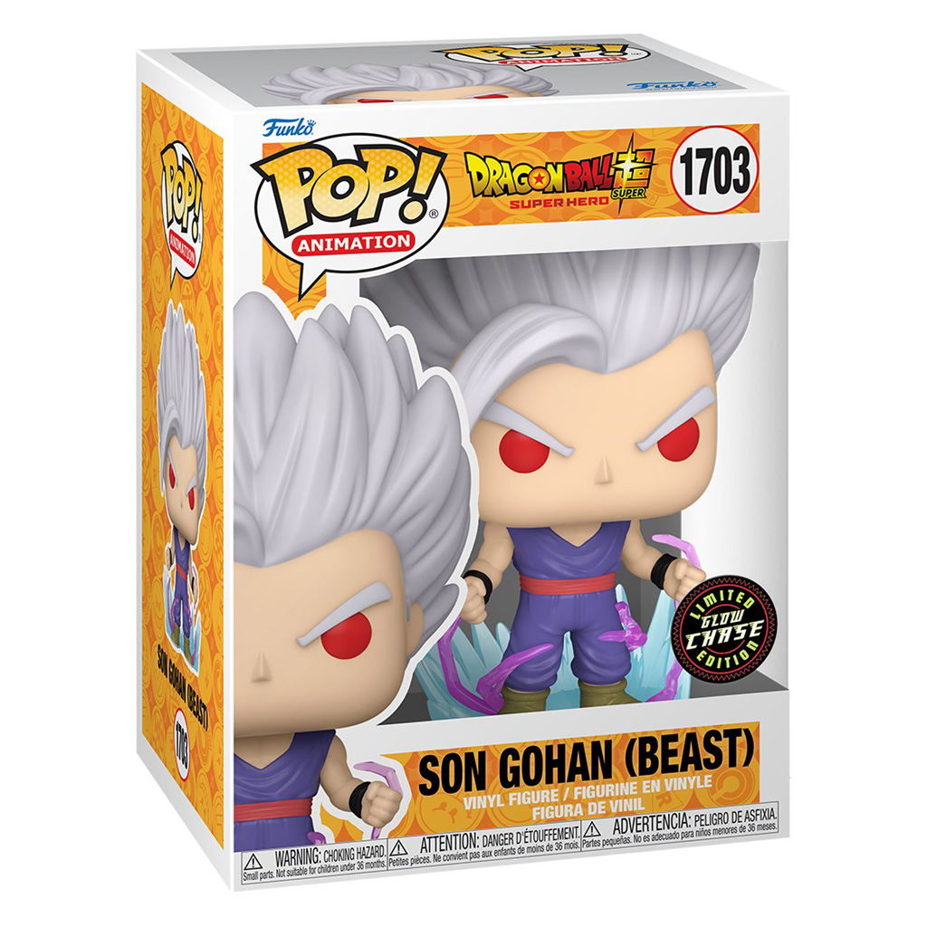 Funko Pop Animation Chase Dragon Ball Super: Super Hero - Son Gohan 1703 (beast)