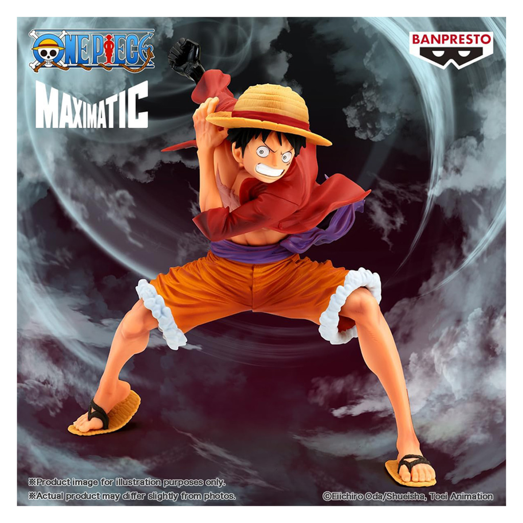 Figura Banpresto Maximatic One Piece - Monkey D. Luffy A.version (208)