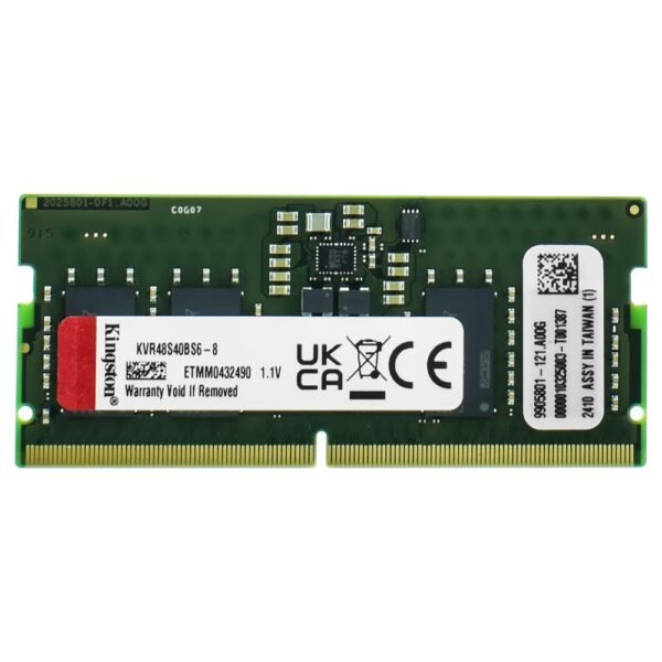 Memoria Ramoria RAM KINGSTON DDR5 8GB 4800MHZ KVR48S40BS6-8