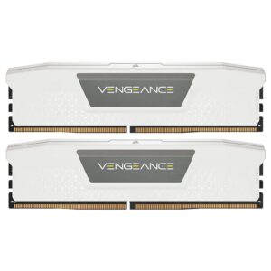 Memoria RAM Corsair Vengeance 32GB (2x16GB) 5200MHz Blanco (CMK32GX5M2B5200C40W)