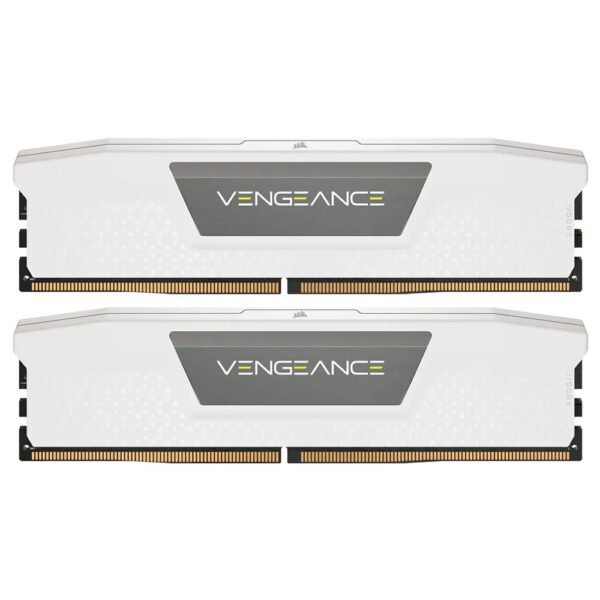 Memoria RAM CORSAIR VENGEANCE 32GB (2X16GB) 5200MHZ Blanco (CMK32GX5M2B5200C40W)