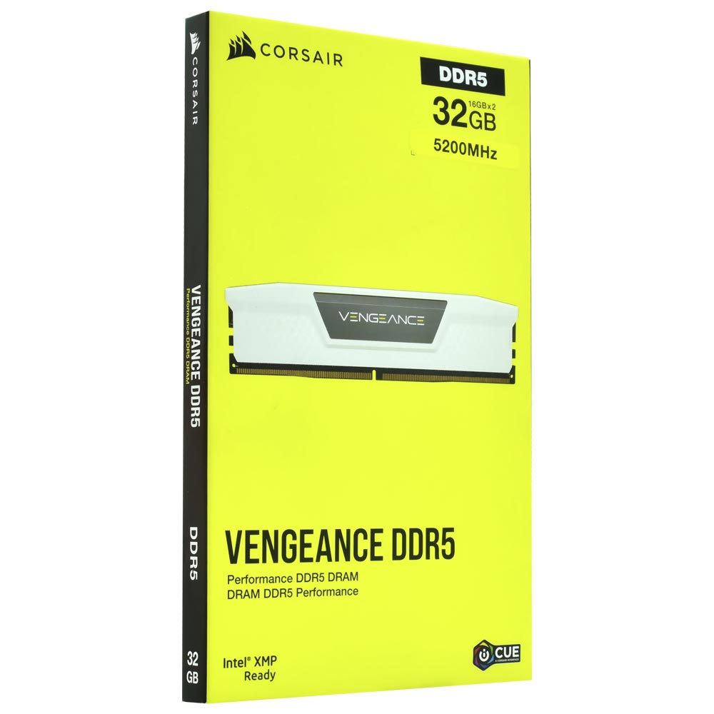 Memoria RAM Corsair Vengeance 32GB (2x16GB) 5200MHz Blanco (CMK32GX5M2B5200C40W)