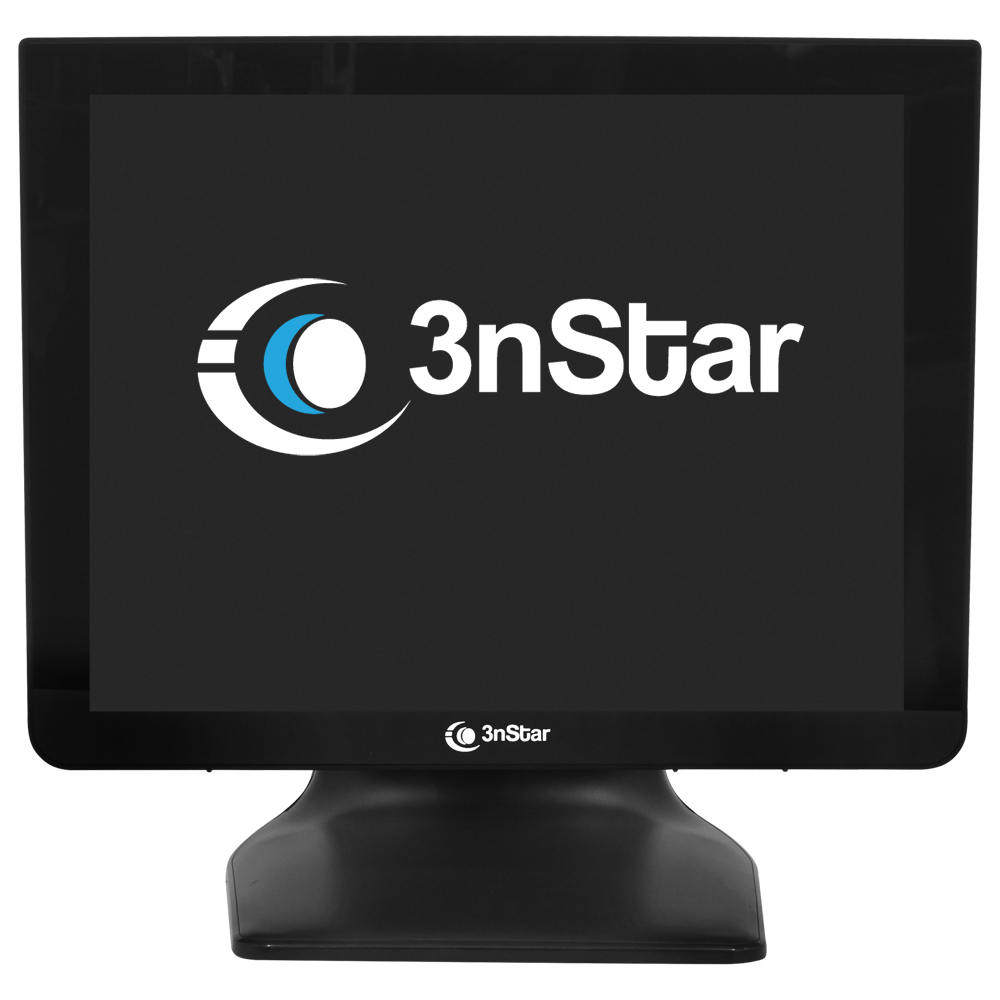 Monitor 3nStar TCM008VH 15" Capacitive Touch Screen Negro