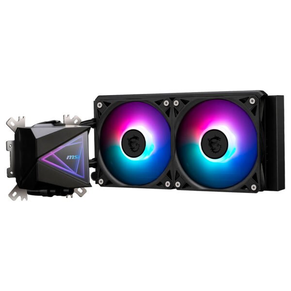 Refrigeración Líquida MSI Mag Coreliquid I240 Intel 1150-1200 Amd AM5-AM4 ARGB 240mm Negro