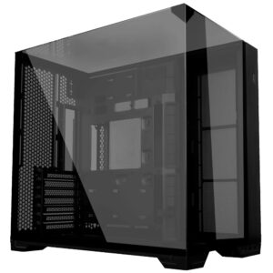 Gabinete Gamer Lian Li 011 Vision Compact 011VPX Mid Tower Negro