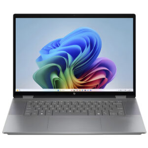 Notebook HP Omnibook X Flip 16-AR0013DX AMD Ryzen AI 5 340 Pantalla Touch 2K 16.0" 16GB de RAM 512GB SSD Win11Home