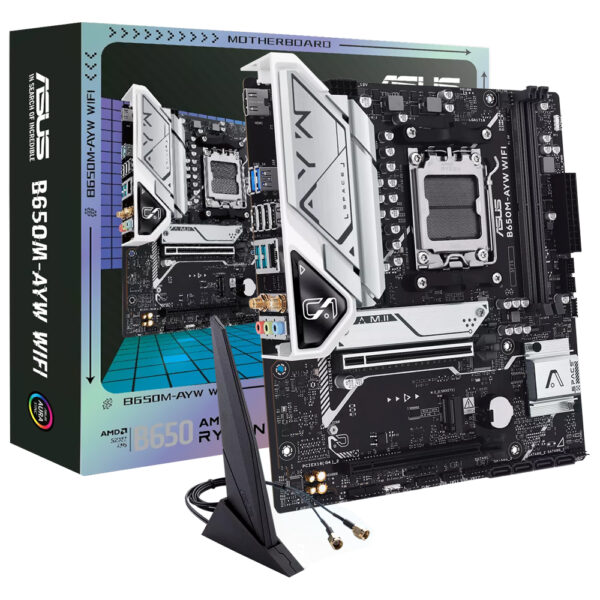 Placa Madre ASUS B650M-AYW WI-FI Socket AM5 DDR5