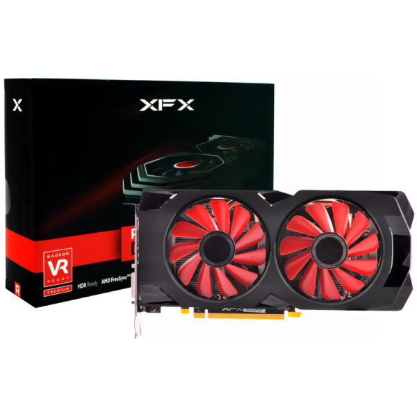 Tarjeta Gráfica XFX Gts 8 GB RX 580 GDDR5-RX-580S85DD6