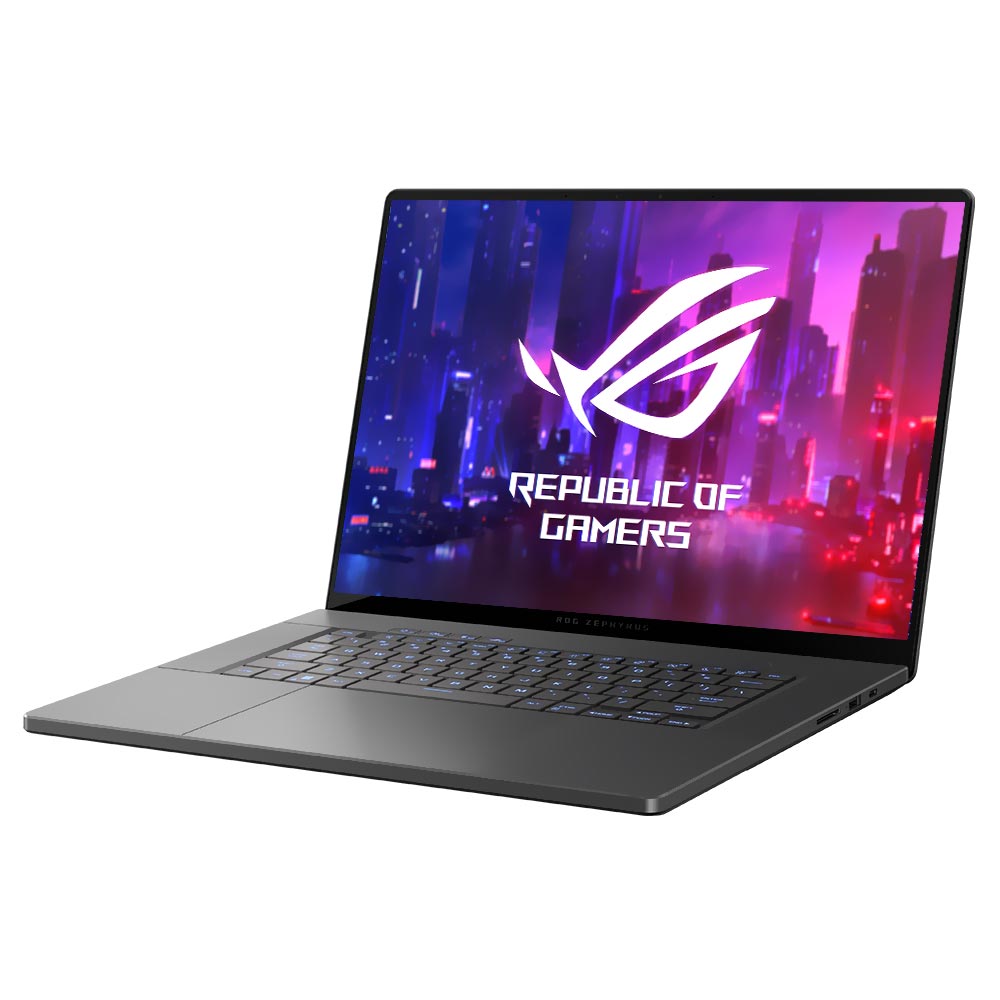 Notebook Gamer ROG Zephyrus GU605CW-G16.U95080 Intel Core Ultra 9 285H Pantalla OLED WQXGA 16.0" 32GB de RAM 2TB SSD Win11Home GeForce RTX5080 16GB