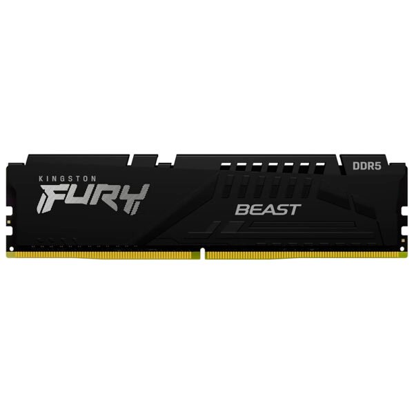 Memoria RAM Kingston Fury Beast DDR5 16GB 6800MHz Negro (KF568C34BB-16)