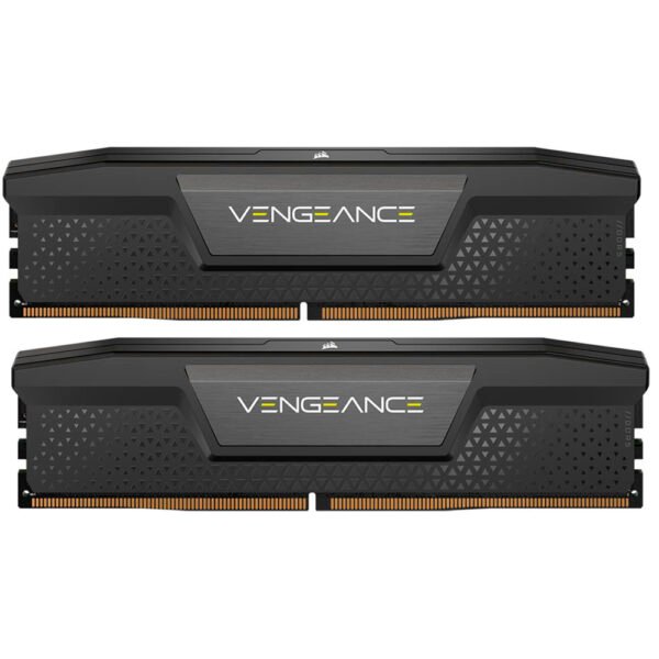 Memoria RAM Corsair Vengeance DDR5 96GB (2x48GB) 6000MHz Negro (CMK96GX5M2E6000C36)